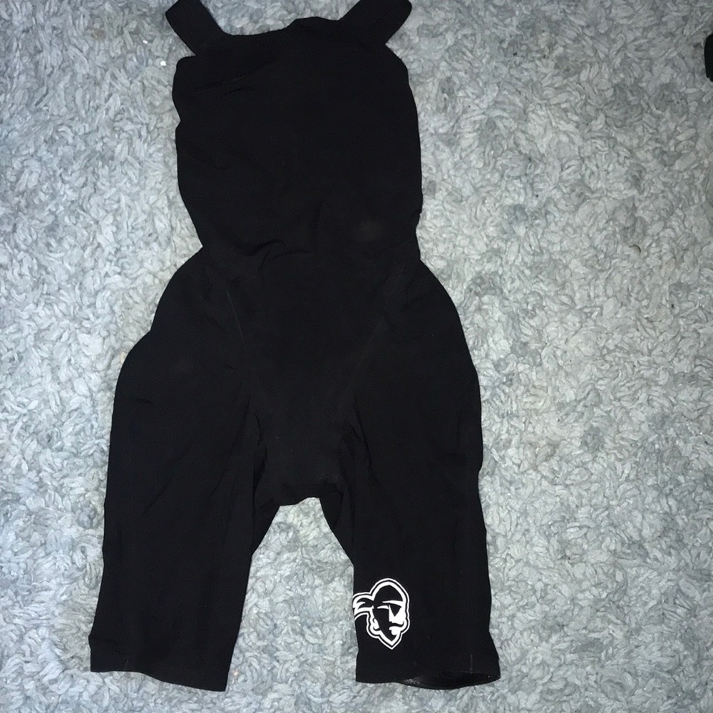 SPEEDO size 24 open back elite kneeskin
